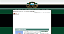Desktop Screenshot of barnegatanimalclinic.com